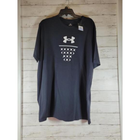 SALE ! Under Armour Shirt Basketball Black XL NEW - Picture 1 of 3